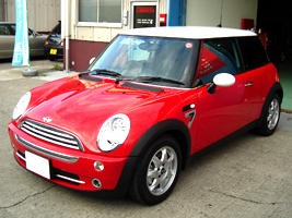 MINI　G'ZOX施工車