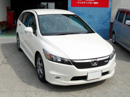 ストリーム　G'ZOX施工車